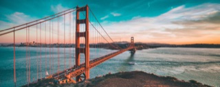 Golden Gate Bridge in San Francisco, USA